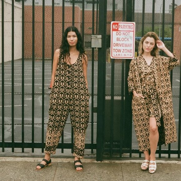 Ace & Jig Romper in Walnut - Picture 5 of 6